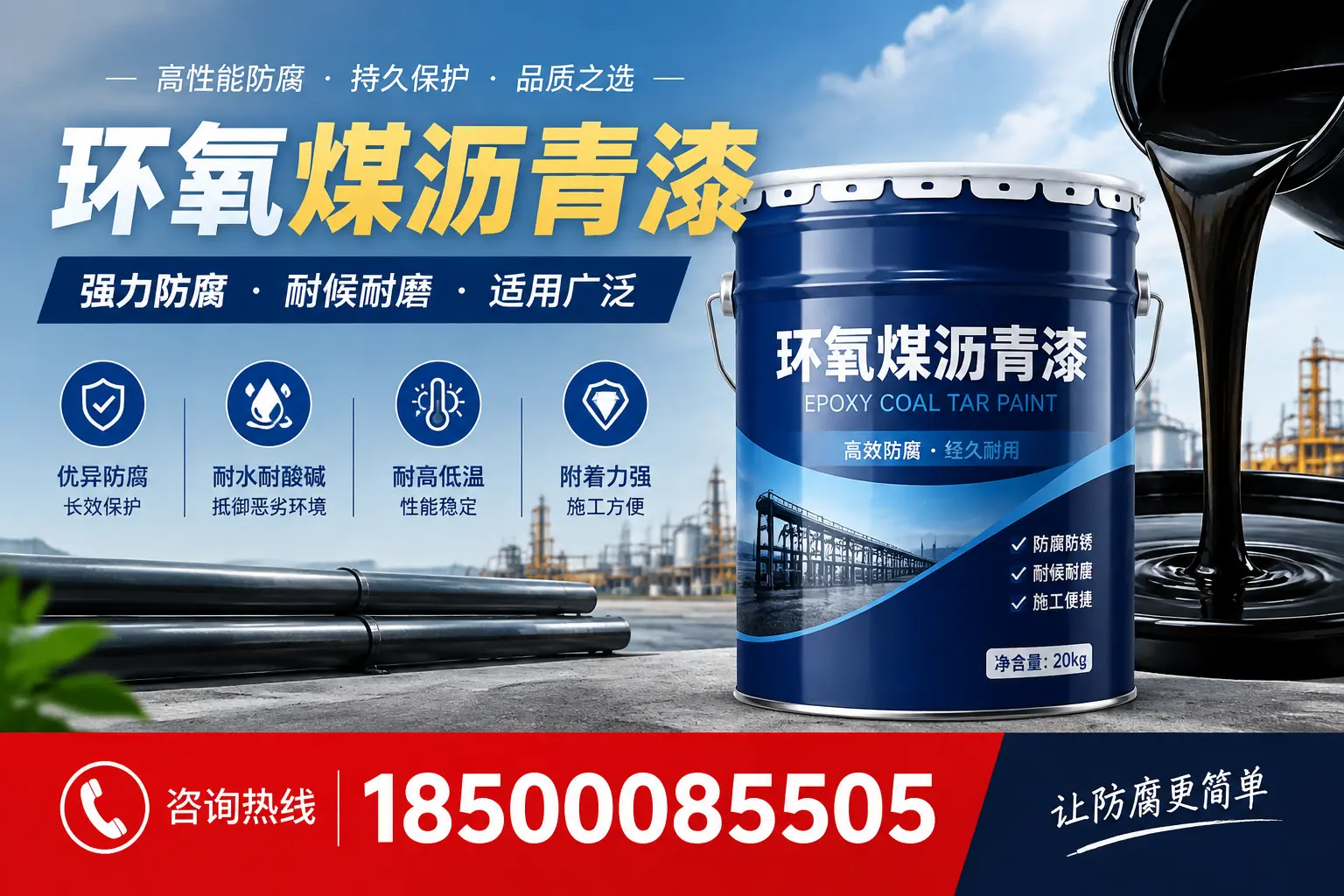 环氧煤沥青漆在不同气候条件下的表现分析,太原适用性